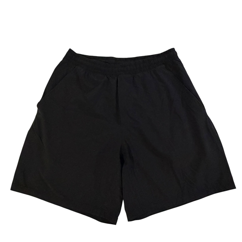 Lululemon Mens Black Pace Breaker Running Training Shorts 7 Inch Inseam Size S